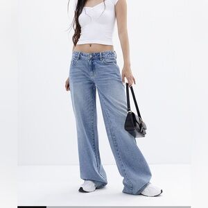 PacSun Casey Astrid Low Rise Baggy Jeans